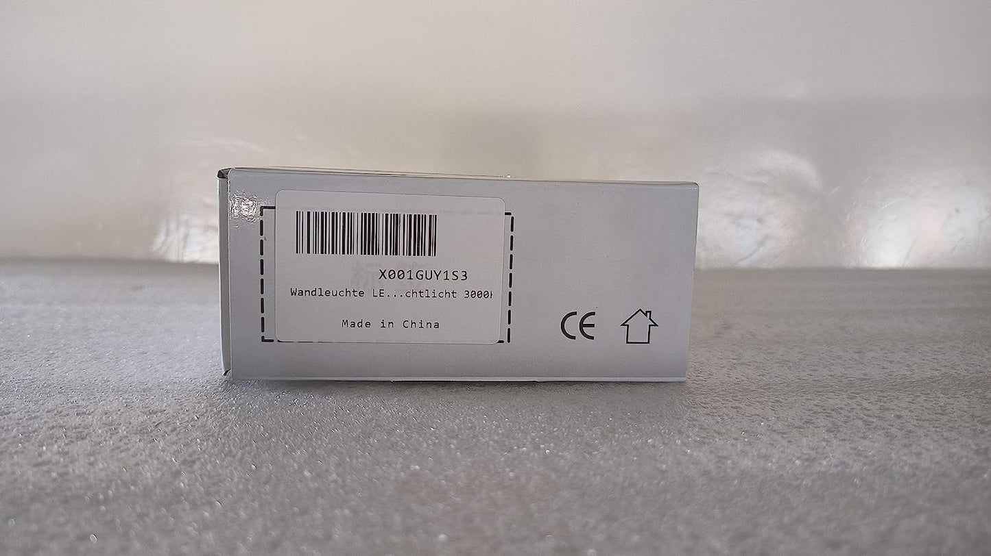 Applique Da Parete Interno, 16W Lampada LED Moderno, 1800LM per Soggiorno Camera Da Letto Corridoio Scale Luce Notturn 3000K Bianca Calda