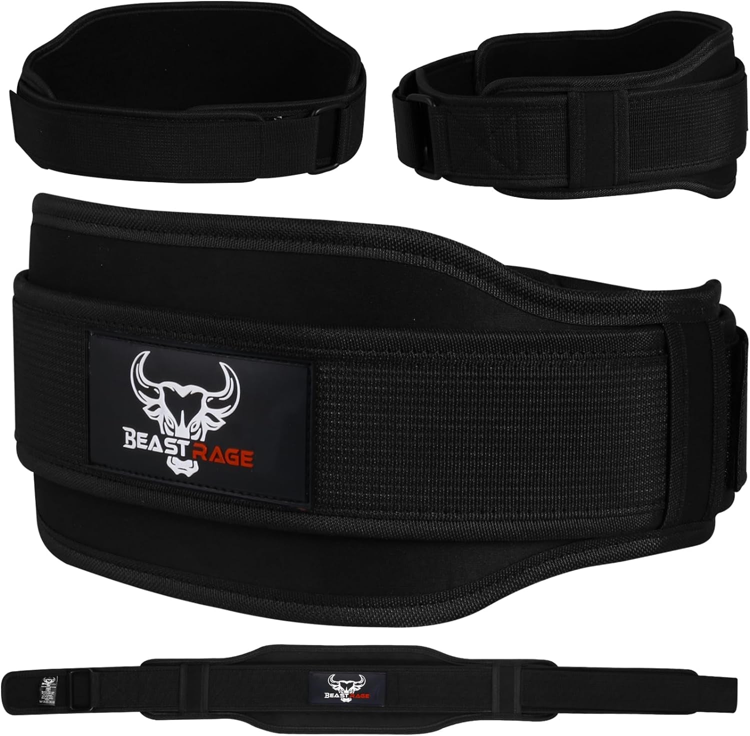 Cintura per Sollevamento Pesi a Doppia Forza 5.5 Imbottita in Neoprene per La Schiena, Palestra, Bodybuilding, Stacchi Da Terra, Esercizi Di Sollevamento Pesi, Fitness, Allenamento per Uomini E Donne,