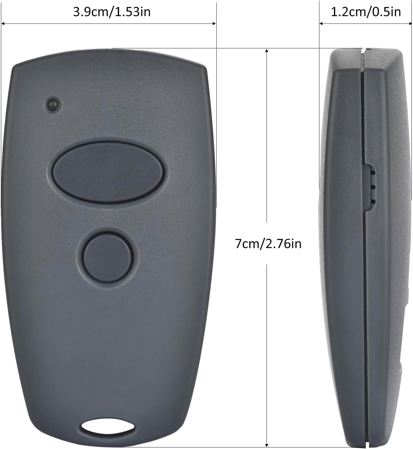 868,3 Mhz Apriporta Garage, Telecomando Compatibile Con 868 Mhz Marantec Digital 302, 384, 304, 313, 321, 323, 131 868, Trasmettitore Manuale 2 Pezzi