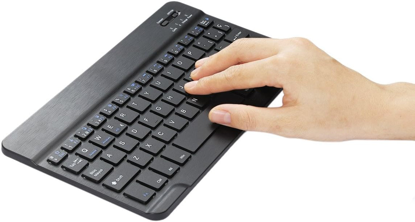 - Tastiera Bluetooth Wireless, Ultrasottile, Compatibile Con Tablet Ios, Android E Windows, Layout QWERTY Spagnolo