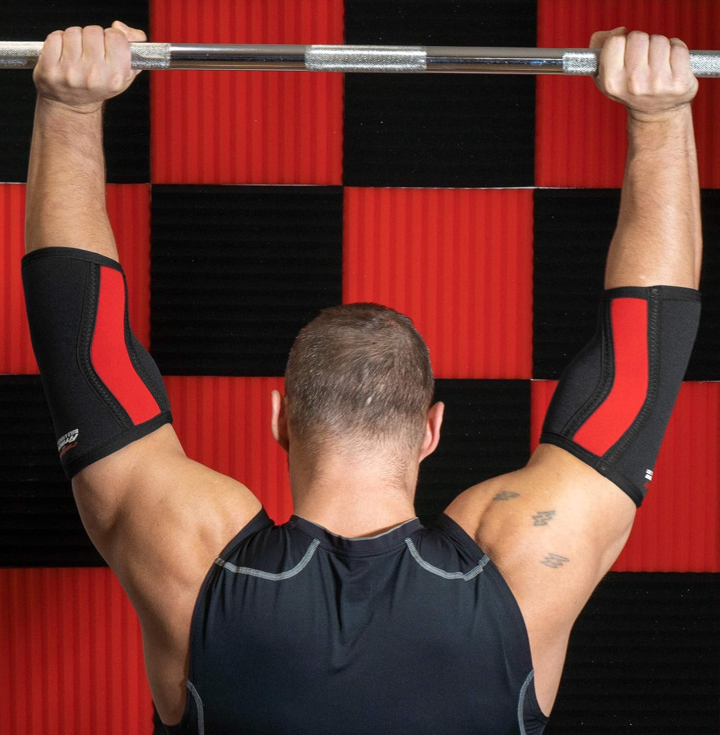 Raigeki Fitness - Ginocchiera in Neoprene Da 7 Mm, Set Da 2 Pezzi, per Ginocchia, Ginocchiere (+ Piastre per Allenamento) Anche per Gomiti, Ginocchiere, per Allenamento Di Forza, Crossfit, Bodybuilding E Arti Marziali