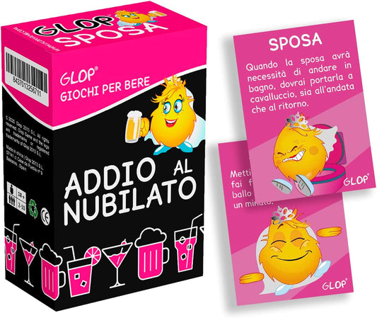 Addio Al Nubilato - Team Bride -Festa per Futura Sposa - Giochi Da Tavolo - Gadget - Accessori