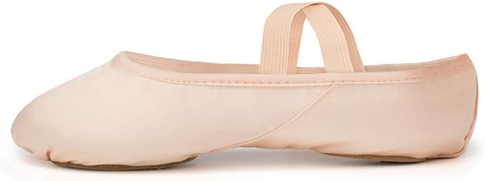 Scarpe Da Danza Classica Raso Scarpetteda Ballo Con Il Nastro Suola Diviso in Pelle Ginnastica Ballo Pantofole per Bambini E Adulti