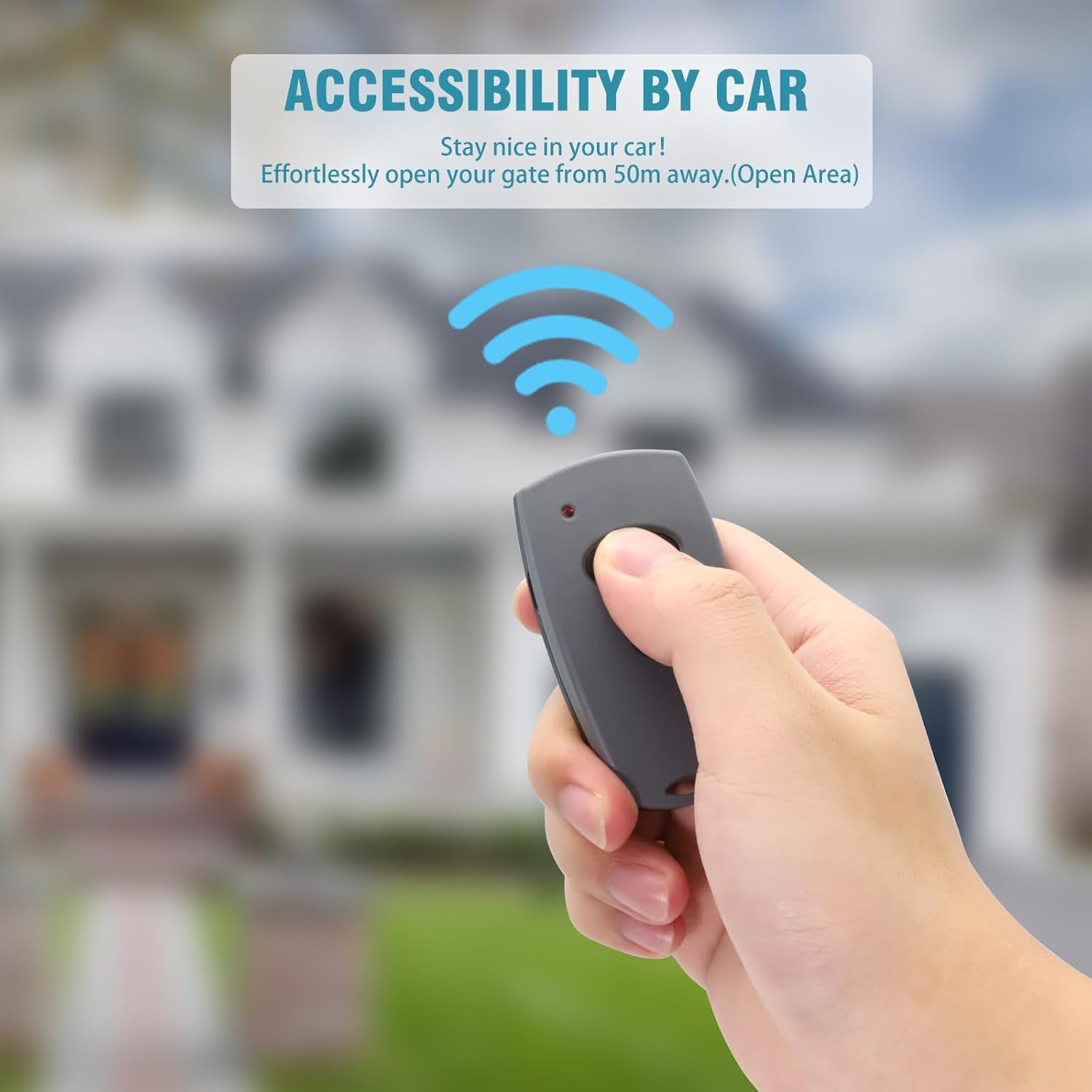 Apriporta Garage, 3 Pezzi, Telecomando per Porta Del Garage, Compatibile Con 868 Mhz Marantec Digital 302,304,382,384,313,321,323, Telecomando 131