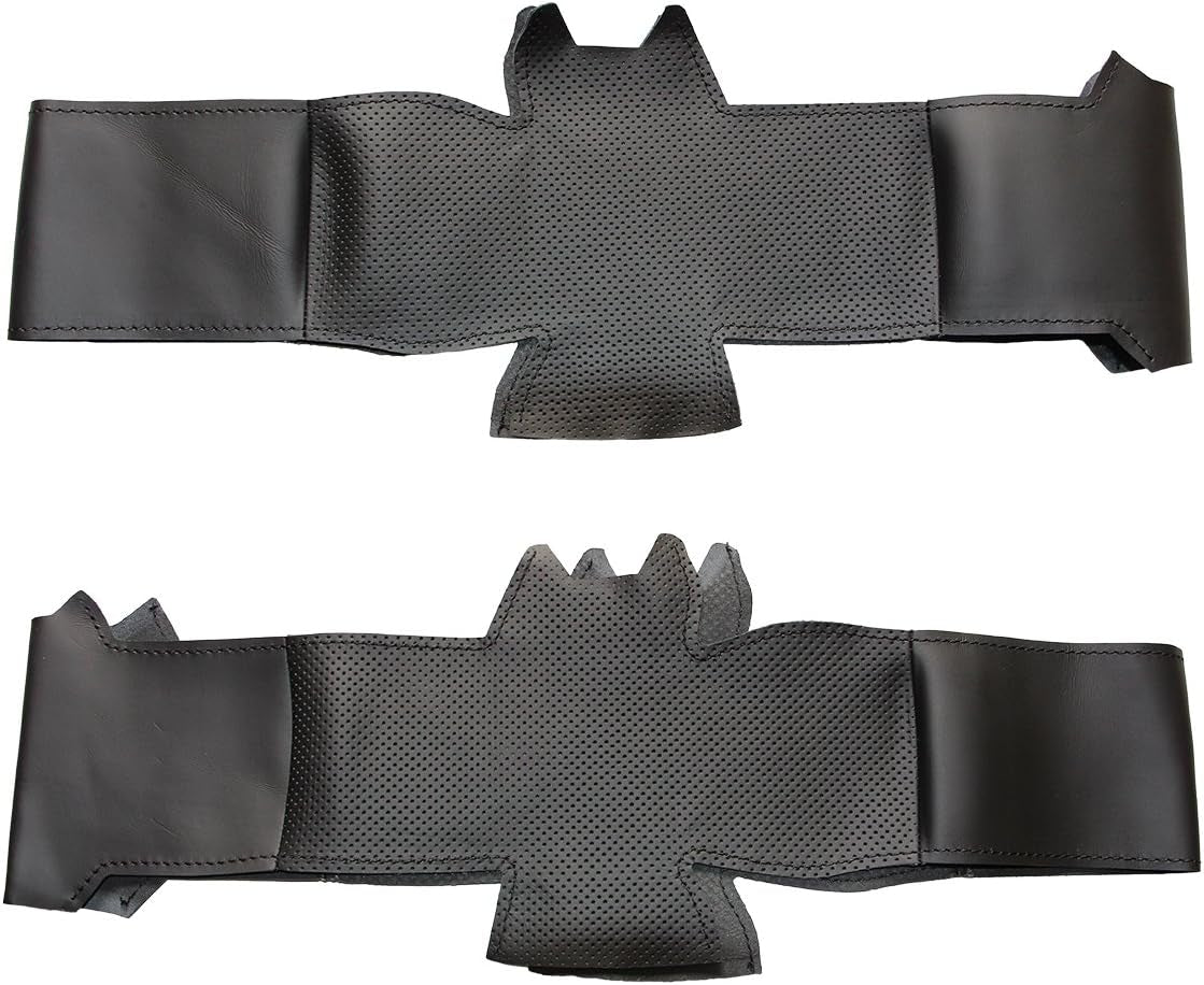 Coprivolante per Nissan Qashqai/Qashqai+2/X-Trail/Nv200/Serena/Evalia/Ad/Dualis Cucito a Mano in Pelle Microfibra