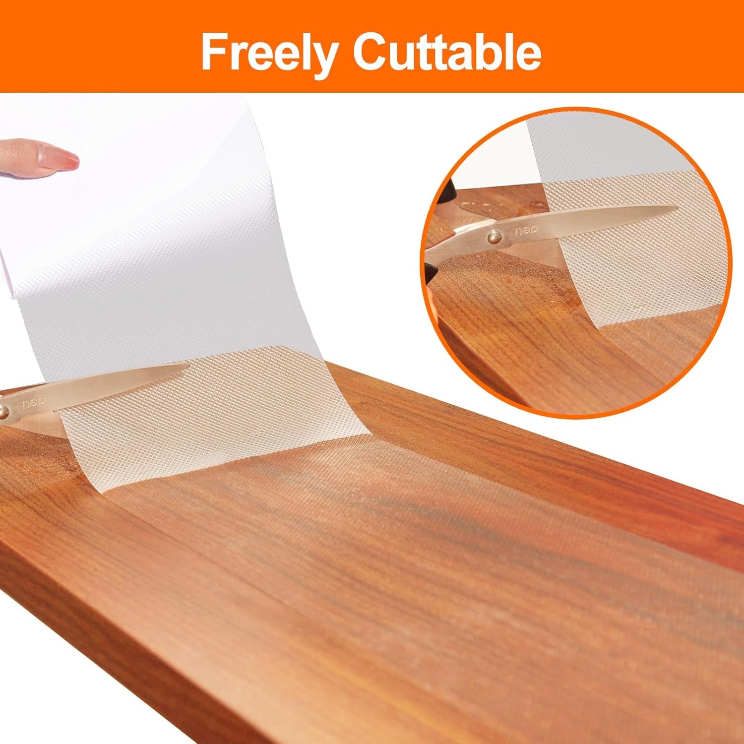 Antiscivolo per Tappeti Scale,Transparant Moquette Adesiva Strisce Antiscivolo per Scale, per Gradini in Legno Di Tappeti Antiscivolo per Pavimento Protezione Decorativa,15 X 60 Cm, 15 Pezzi