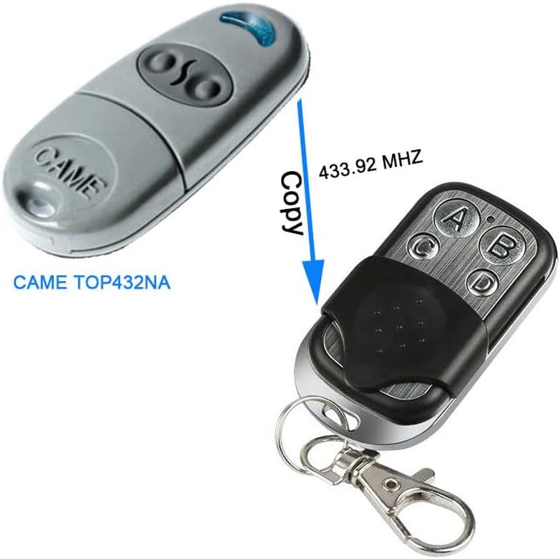 433Mhz Telecomando Cancello Sostituzione Porta Del Garage Cancello Elettrico,Telecomandi Originali Duplicati per Veicoli, Chiusura Centralizzata, Porte Del Garage