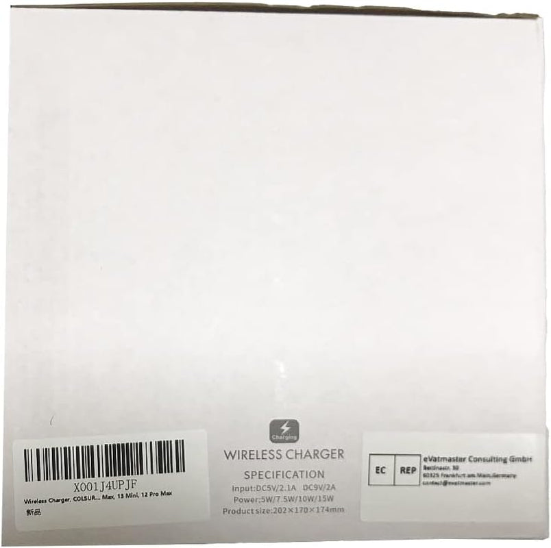 Caricabatterie Wireless,  Stazione Di Ricarica Wireless 3 in 1 Con Adattatore QC3.0 per Iwatch SE 7 6 5 4 3 2, Airpods Pro 2, Supporto Di Ricarica a Digiuno Da 15W per Lphone 14 Pro Max/13/12/X
