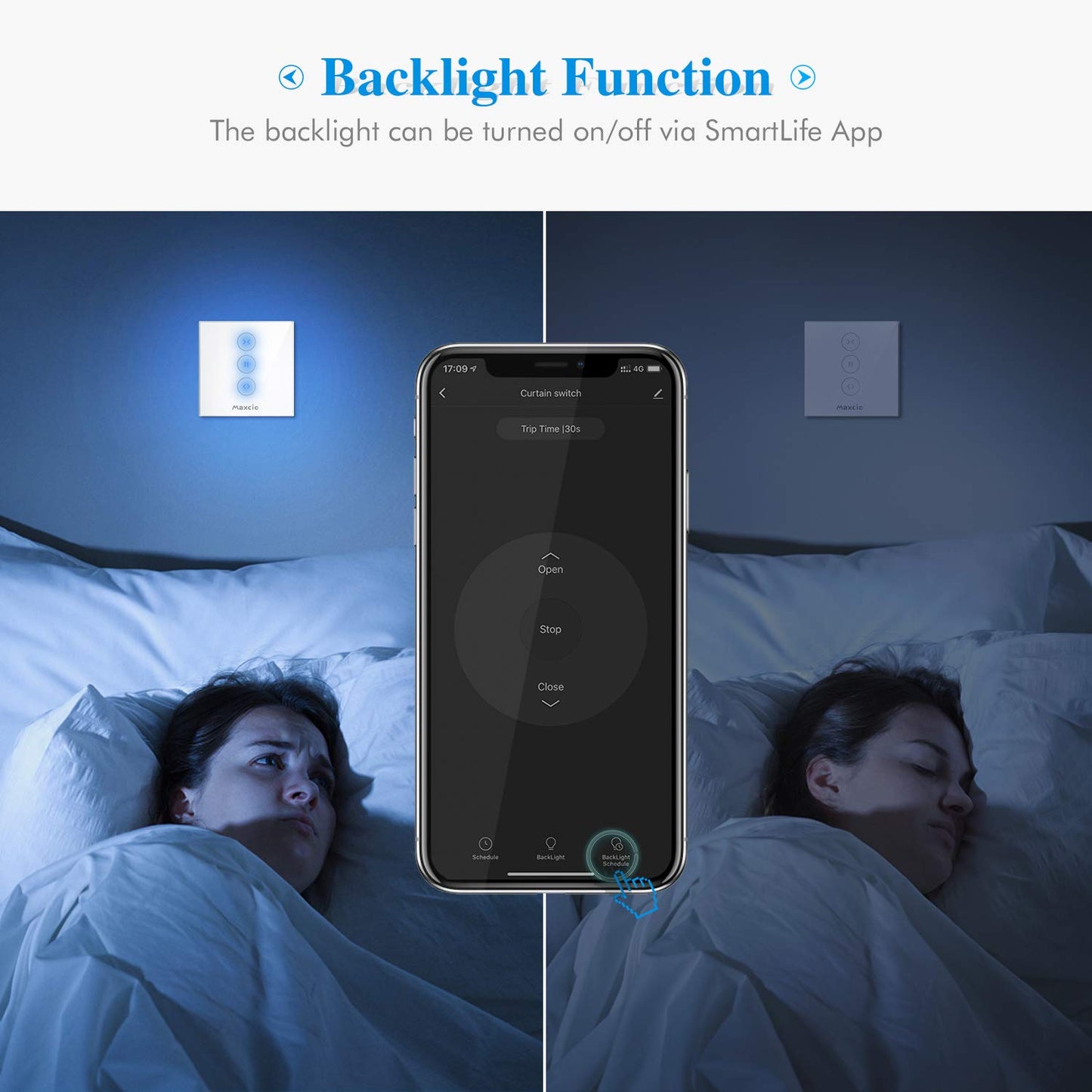 Interruttore Wifi per Tapparelle,  Smart Switch per Motori per Tapparelle, Compatibile Con Alexa E Google Home per Controllo Vocale, APP Controllo,Family Share,Timer(2 Packs)