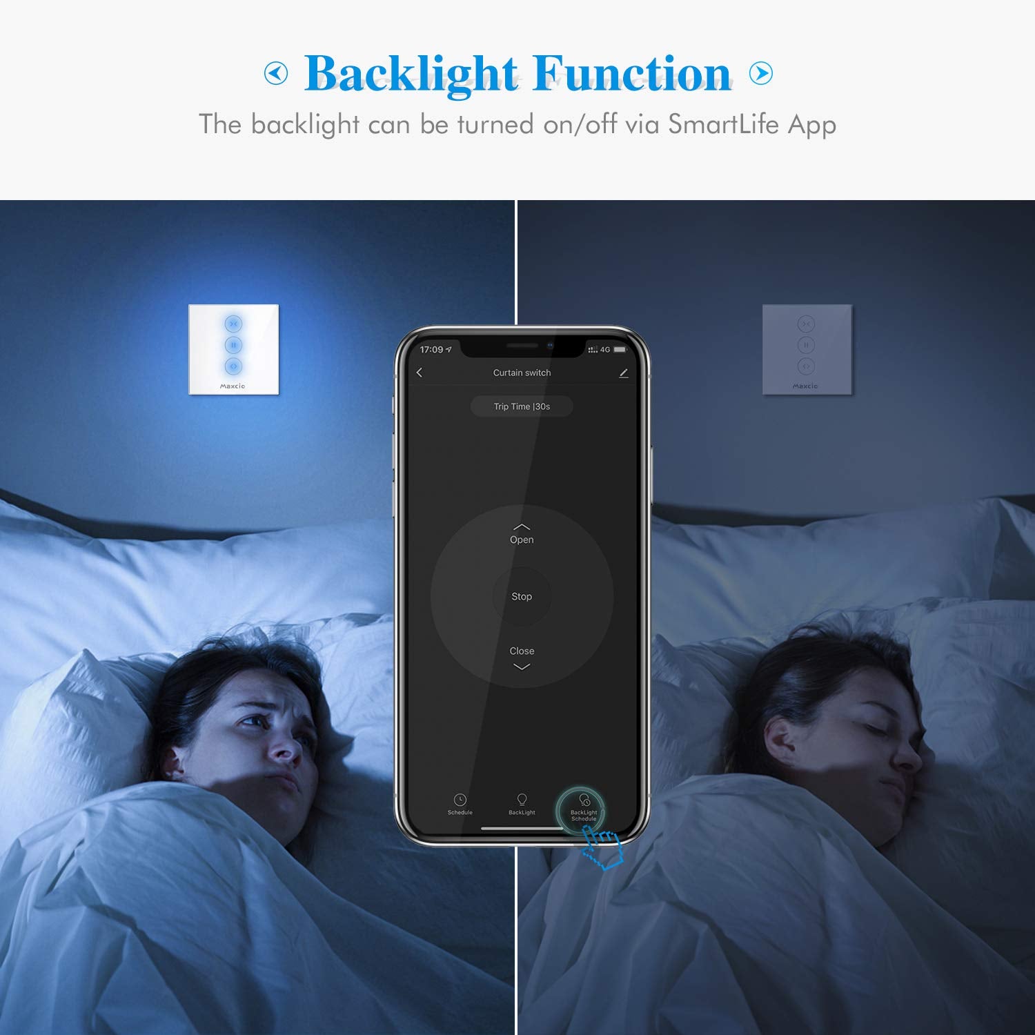 Interruttore Wifi per Tapparelle,  Smart Switch per Motori per Tapparelle, Compatibile Con Alexa E Google Home per Controllo Vocale, APP Controllo,Family Share,Timer(2 Packs)