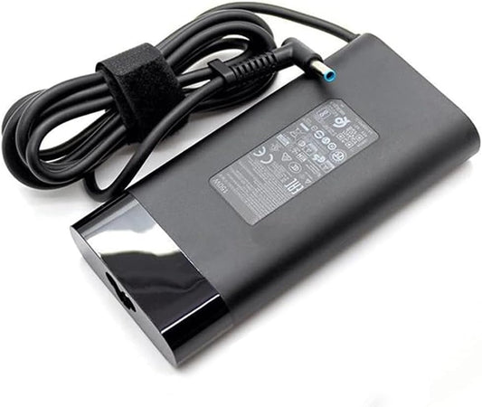 Adattatore CA Sottile 19.5V 7.7A 150W Compatibile per HP OMEN 15 17 Pavilion Gaming 15 17 Zbook 15 G3 G4 G5 G6 TPN-CA11 TPN-DA09 TPN-DA03 L32661-001 917649-850 L48757-001 Alimentatore per Laptop