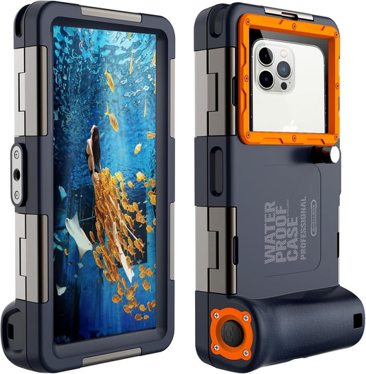 Custodia Impermeabile Smartphone Cellulare Casi Universali Di Immersione Professionale Del Telefono Cellulare Sott'Acqua per Iphone Samsung Huawei, Immersione Snorkeling Surf
