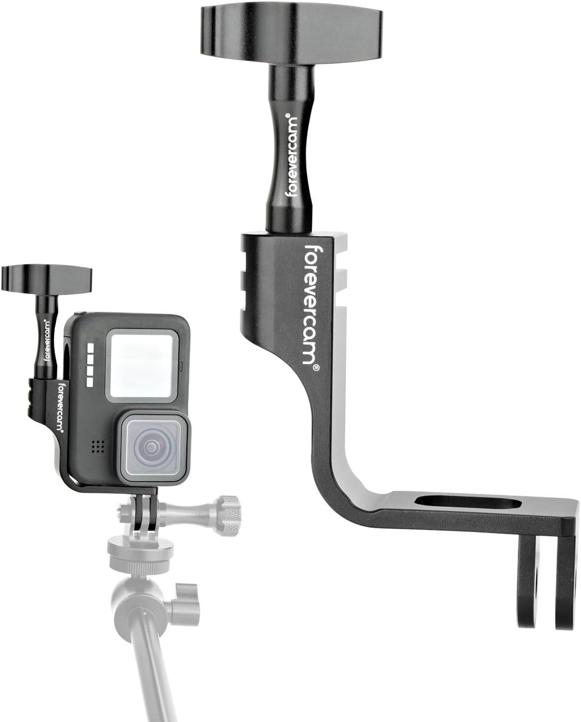 Alluminio 90 ° L Forma Verticale Mount Adapter Compatibile per Gopro Hero 9/10/11/12 Montaggio Gomito