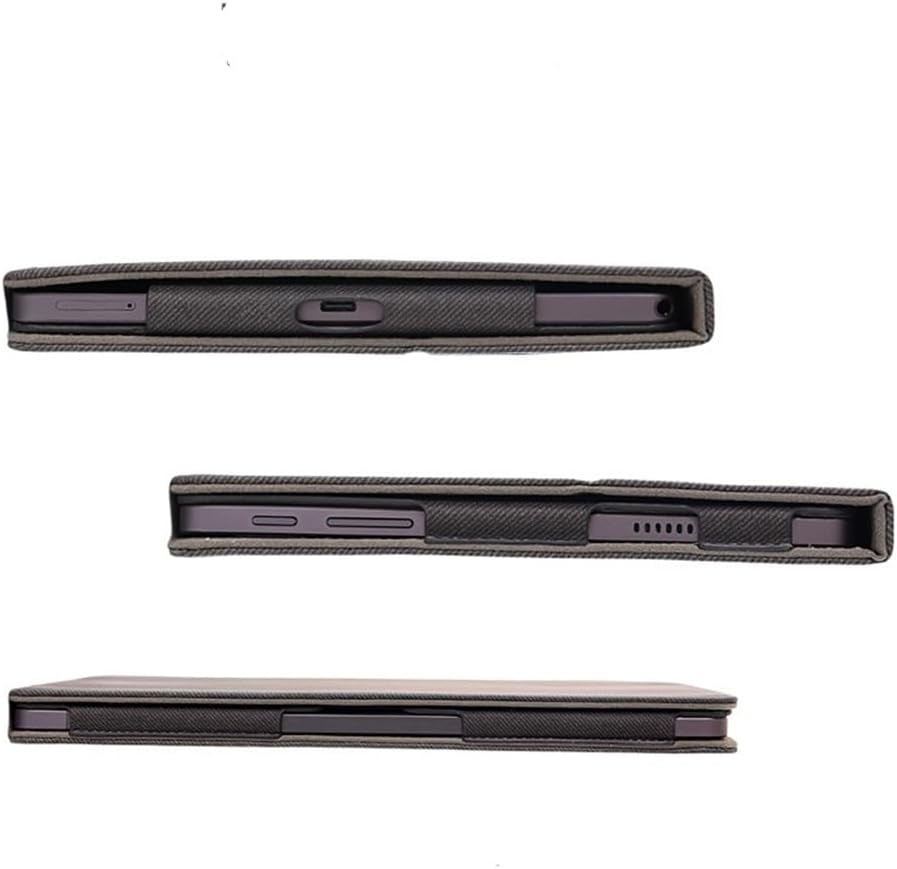 Compatibile Con TEC-LAST P40HD/M40 Plus/P40S 10 INCH 2023 Tablet Custodia Protettiva in Pelle Cover Con Funzione Di Supporto, Auto Svegliati/Sonno,Cover Protezione in PU Pelle (Black)