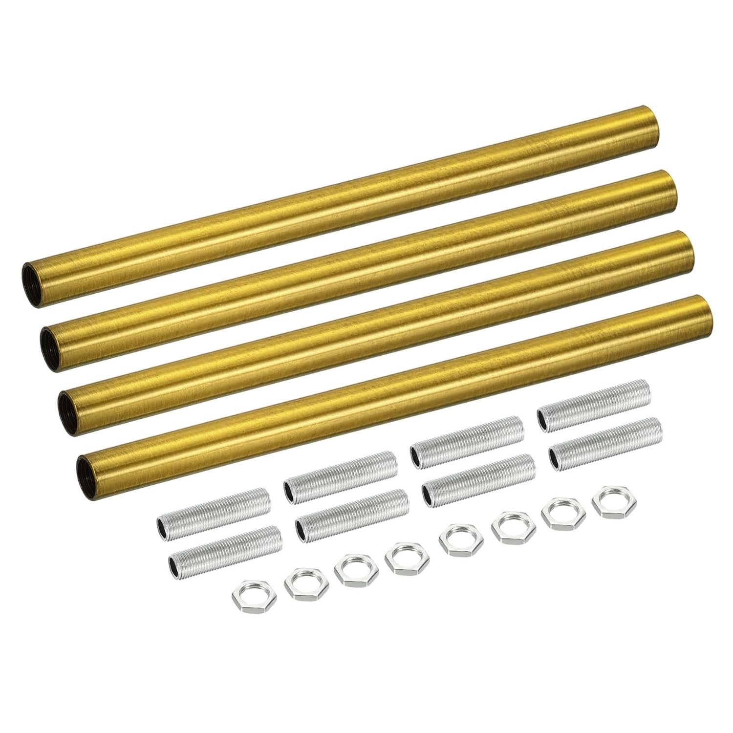 Set Di 4 Barre Di Prolunga M10 Da 7,87" Con Tubo Filettato, Bronzo