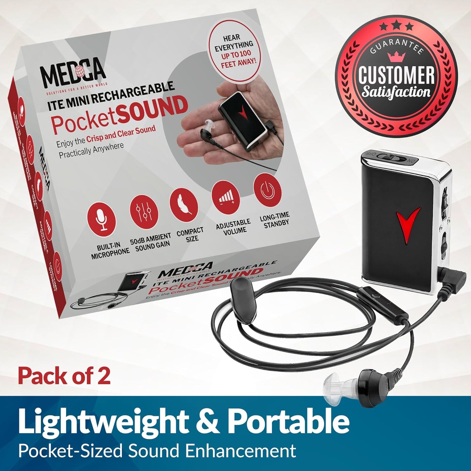 Premium Active Modello "AVA-99 * 2" per Sport E Outdoor, (Argento Nero)