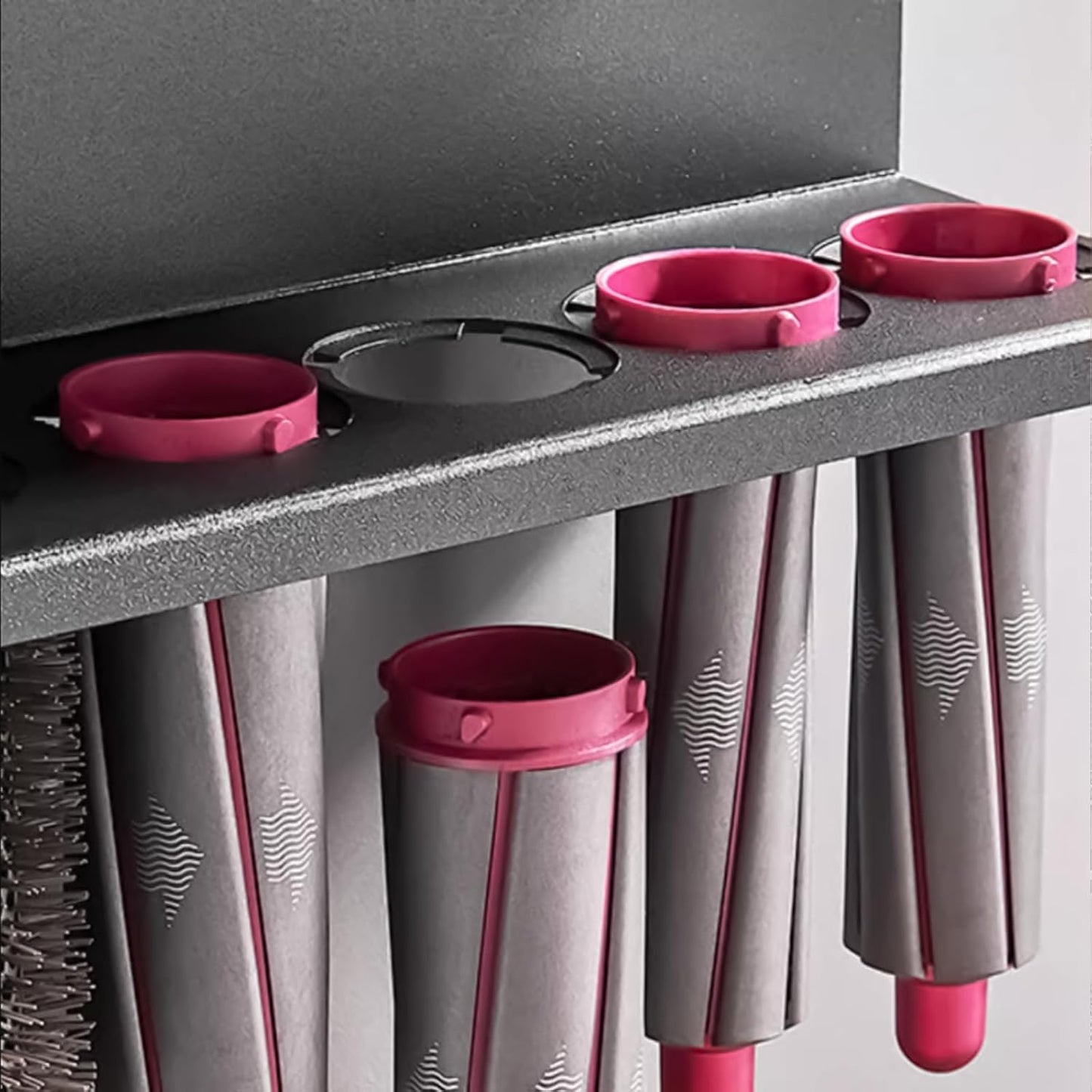 Supporto Da Parete per Dyson Airwrap, in Acciaio Inox, Senza Punzonatura, Stile 3