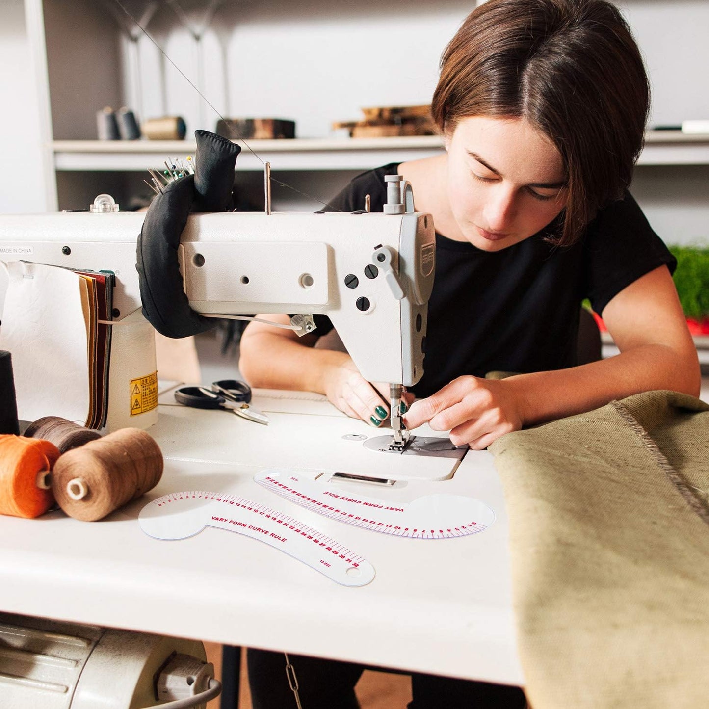 Set Di Righelli per Cucire Metrici Trasparenti Alla Moda in 9 Stili Righello per Curve Francesi Strumenti per Cucire in Plastica Righello Di Misura per Principianti Sarti Progettare Modelli