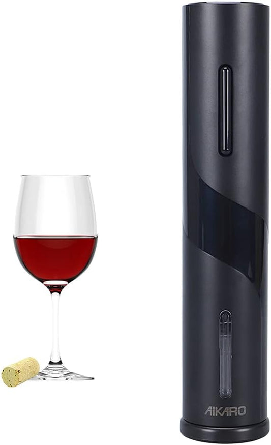- Cavatappi Elettrico per Vino Apribottiglie Automatico, Batteria Caricata