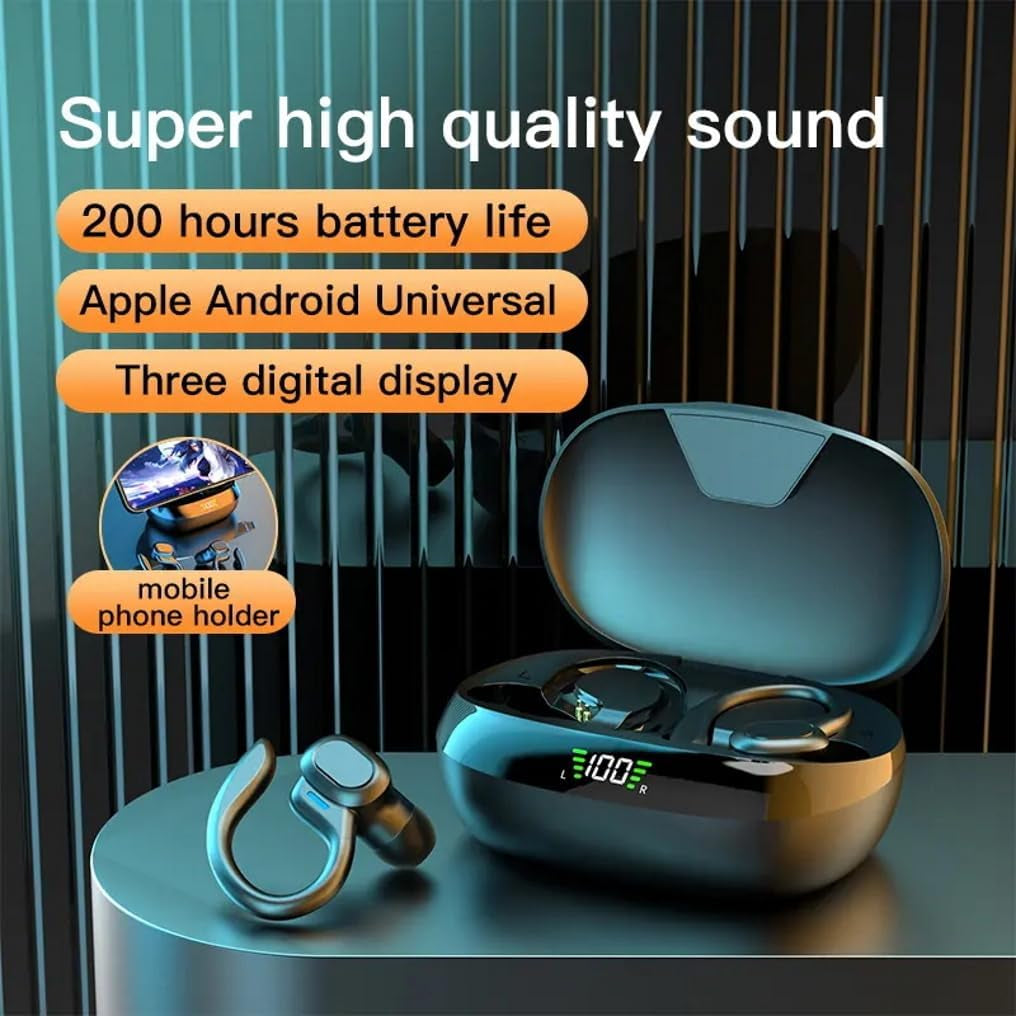 Cuffie Wireless Bluetooth 5.3 AI010 (SP16). Anno 2023. Assistente Vocale. Impermeabili per Doccia O Sport. Blocco Rumore Esterno. Microfono per Telefono. Stereo Hifi