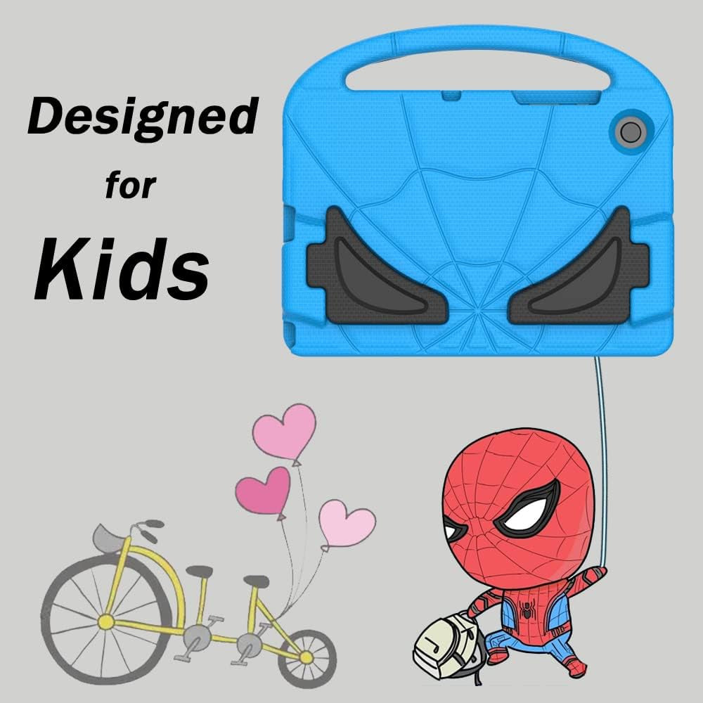 Custodia Bambini per Samsung Galaxy Tab A8 10.5 Pollici 2022, Custodia Leggera Antiurto per Bambini Con Impugnatura E Supporto per Tablet Galaxy A8 10.5 Pollici (SM-X200/X205/X207) - Blu