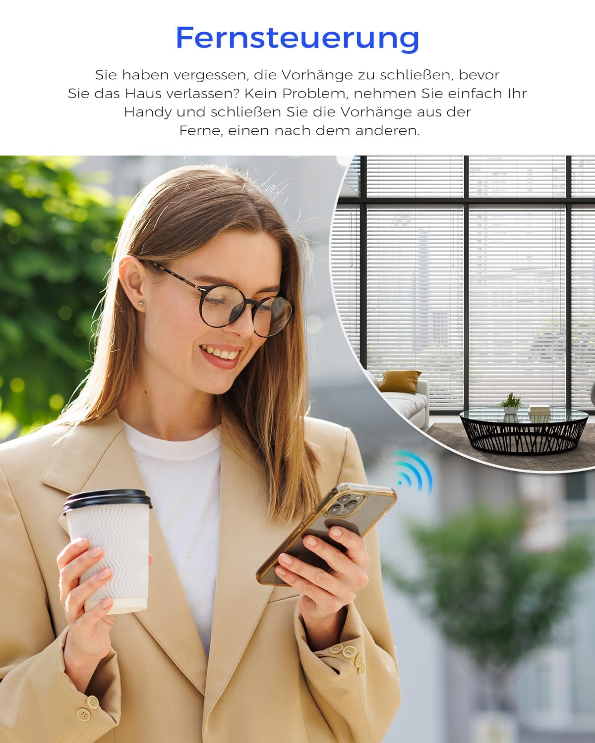 Interruttore per Tapparelle, Smart Home Necessita Di Controllo per Tapparelle, Interruttore per Tapparelle Con Alexa/Google Home/Smart Life Funziona 80 X 80 (801)