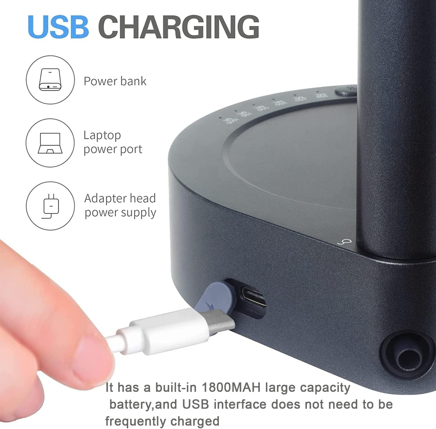 Erogatore Elettrico Da Tavolo Di Bottiglie D'Acqua,Pompa per Acqua Potabile Portatile Dell'Erogatore Automatico D'Acqua Usb,Pompa per Bottiglie D'Acqua Da Tavolo (Blu)