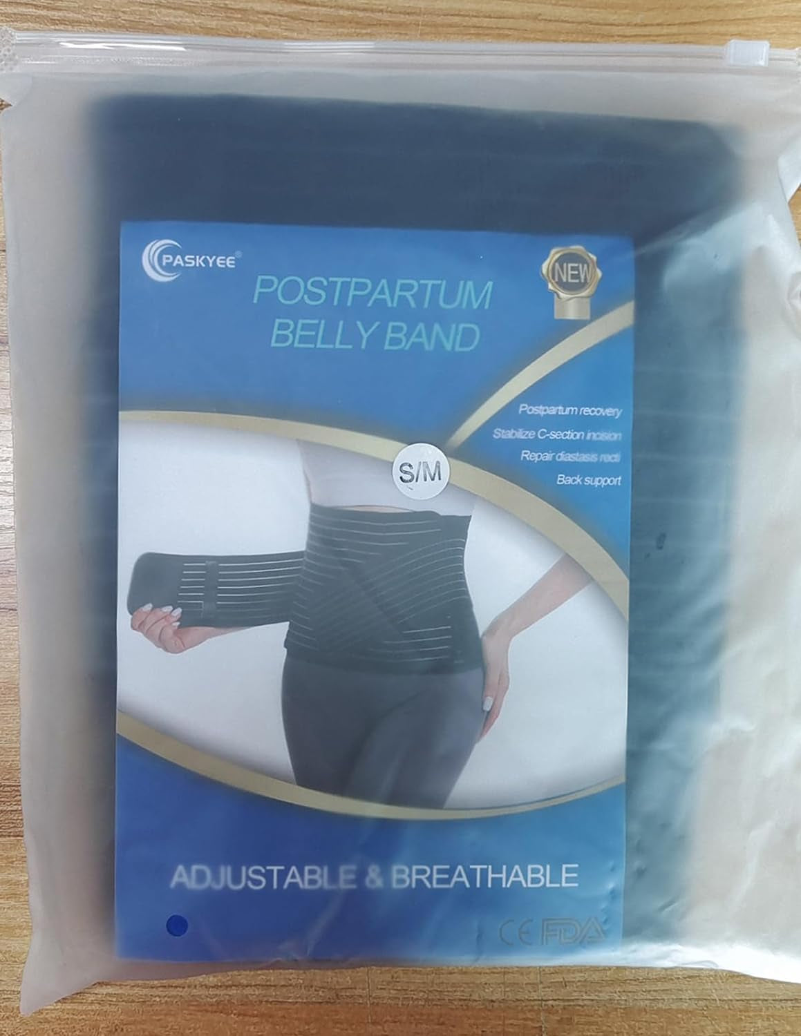 Cintura Postpartum Da Donna, Addominale Legante Post Chirurgia Belly Wrap, Sezione C Recupero Must Haves, Cintura per Cura Postnatale, Vita/Bacino Cintura per Mal Di Schiena Relief