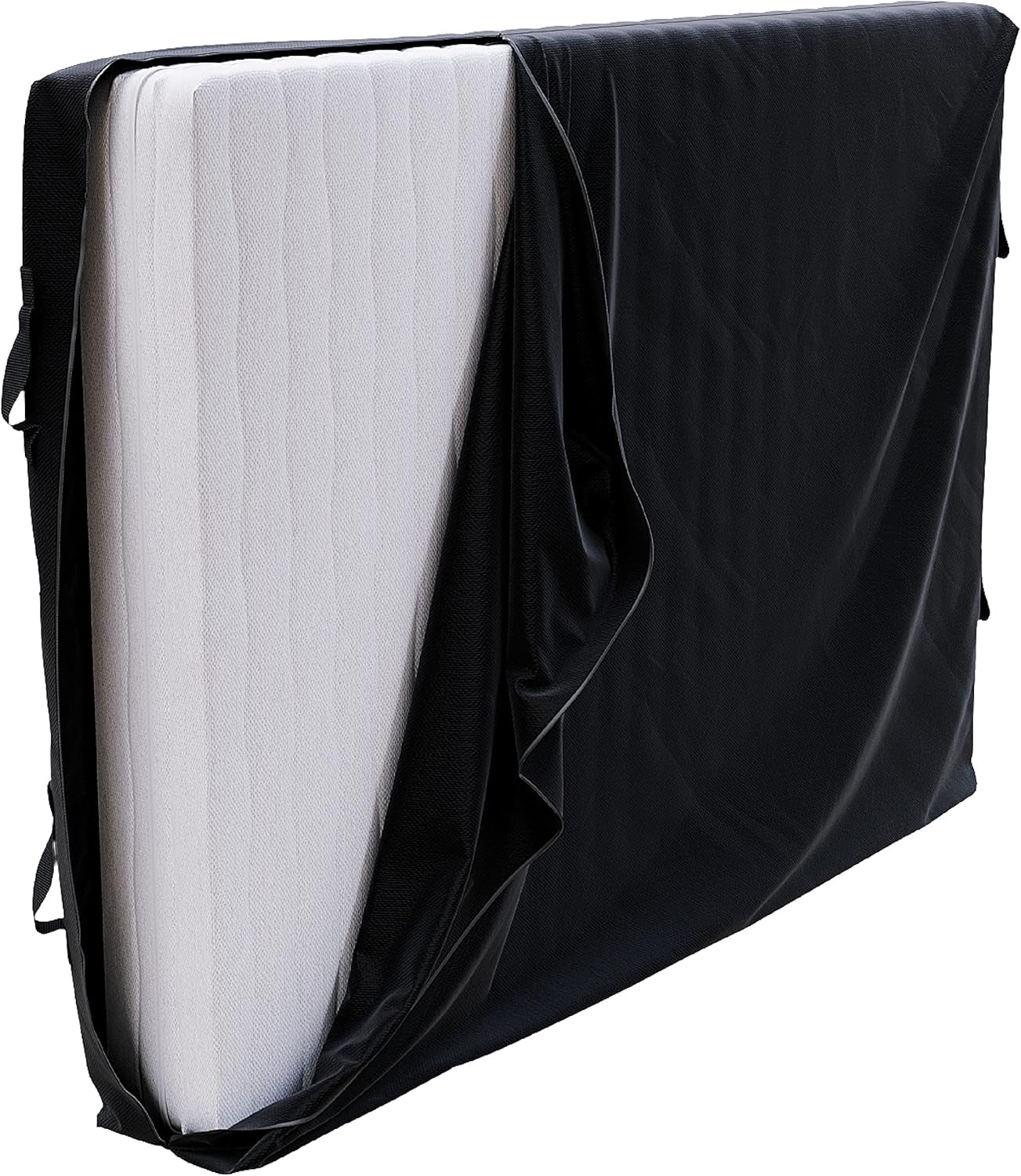 Custodia Materasso 140X190/200 Trasloco E Stoccaggio  (Made in EU E OEKO-TEX - Spessore 30Cm) - Coprimaterasso Con Cerniera E 4 Maniglie