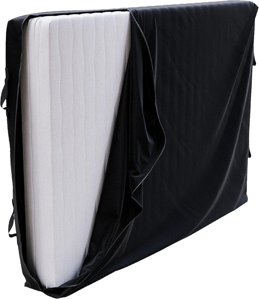 Custodia Materasso 140X190/200 Trasloco E Stoccaggio  (Made in EU E OEKO-TEX - Spessore 30Cm) - Coprimaterasso Con Cerniera E 4 Maniglie