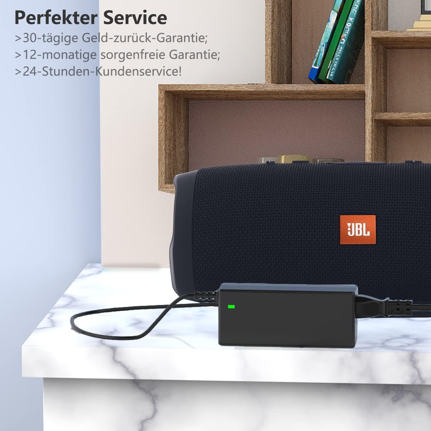 JBL Xtreme 2 - Cavo Di Ricarica per JBL Xtreme 1, JBL Xtreme 2, JBL Boombox 1 2, JBL Xtreme 2 Special Edition, FUGOO XL Bluetooth Speaker Box, 19 V, 3,42 A, Alimentatore Di Rete, 5,5 X 2,5 Mm