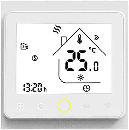 Tuya Zigbee Termostato per Riscaldamento Elettrico a Pavimento 16A Wireless Compatibile Con Smart Life Tuya App Alexa Googlehome Controllo Vocale Richiede L'Hub Zigbee Di Tuya