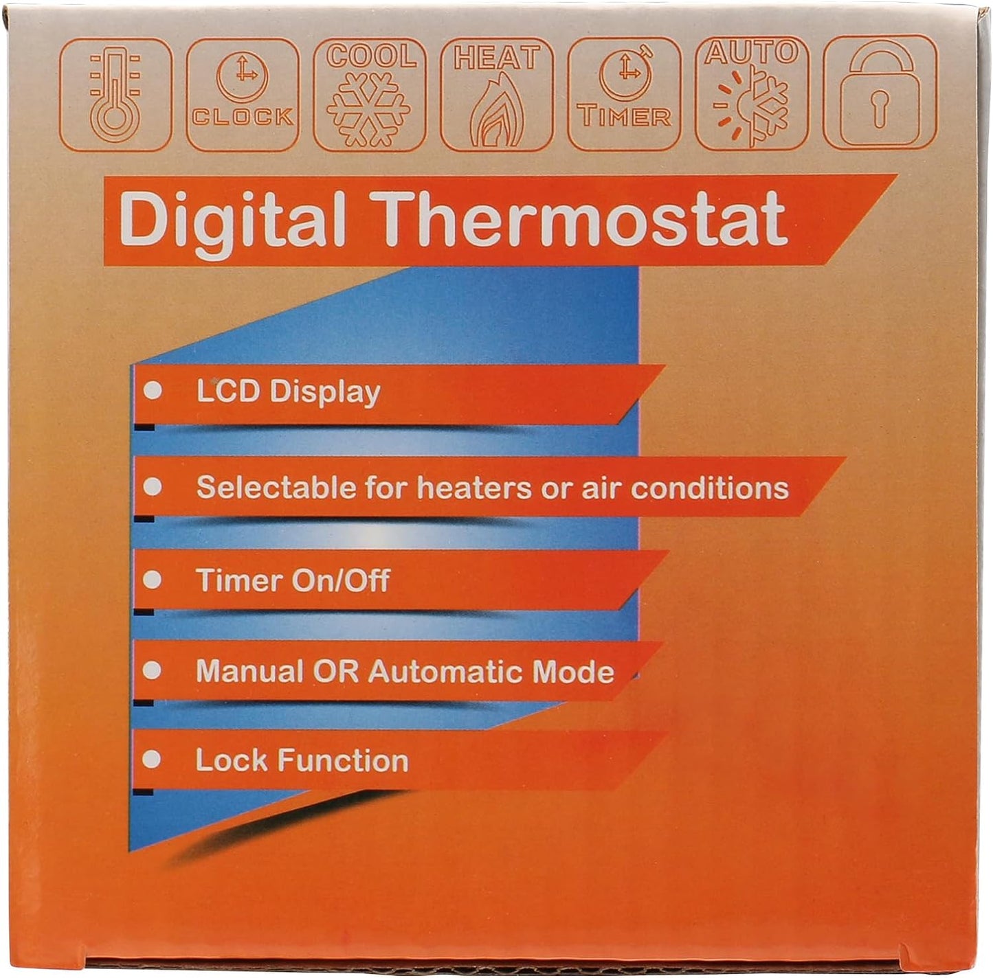 Termostato Riscaldamento Wg808,Con Tasti a Sfioramento,Ac230V 10A Adatto per Il Riscaldamento Radiante NERO