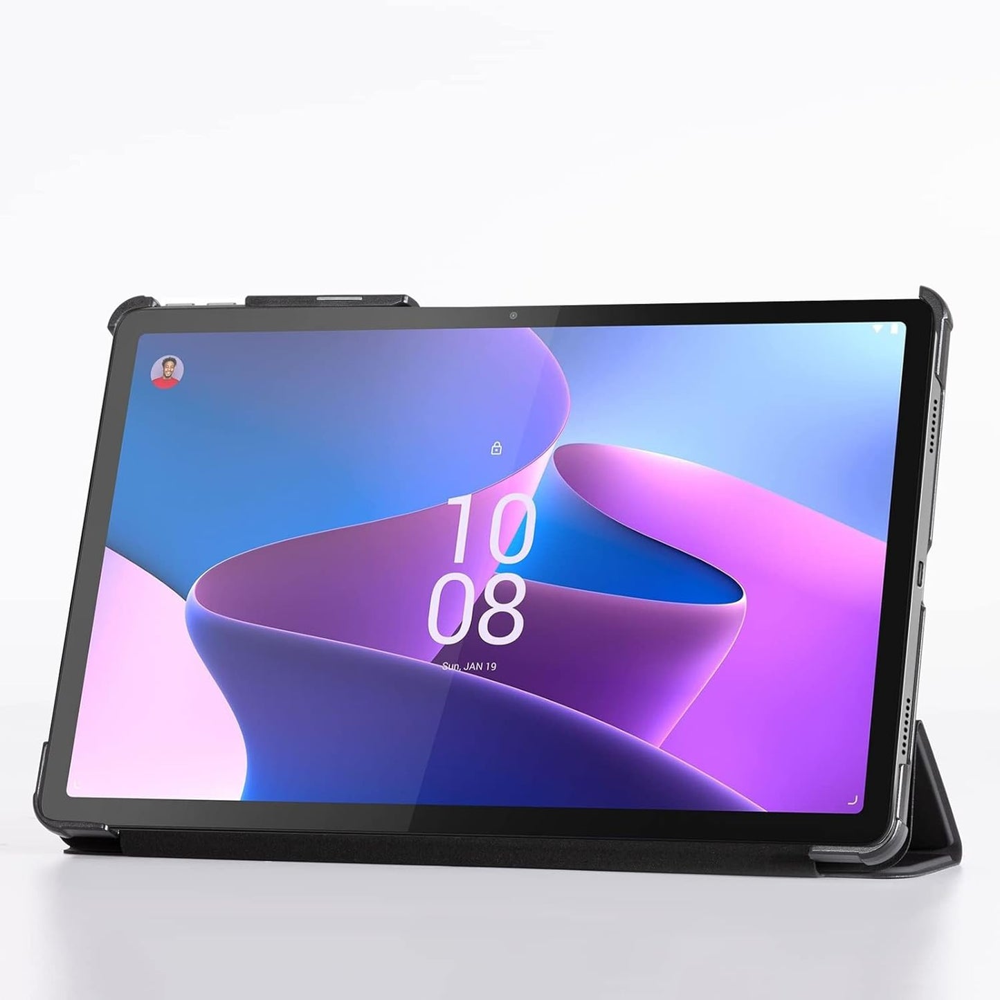 Custodia per Lenovo Tab P11 Pro (Gen 2) 11,2 Pollici, Ultra Sottile, Con Auto Sonno/Veglia, Colore: Nero