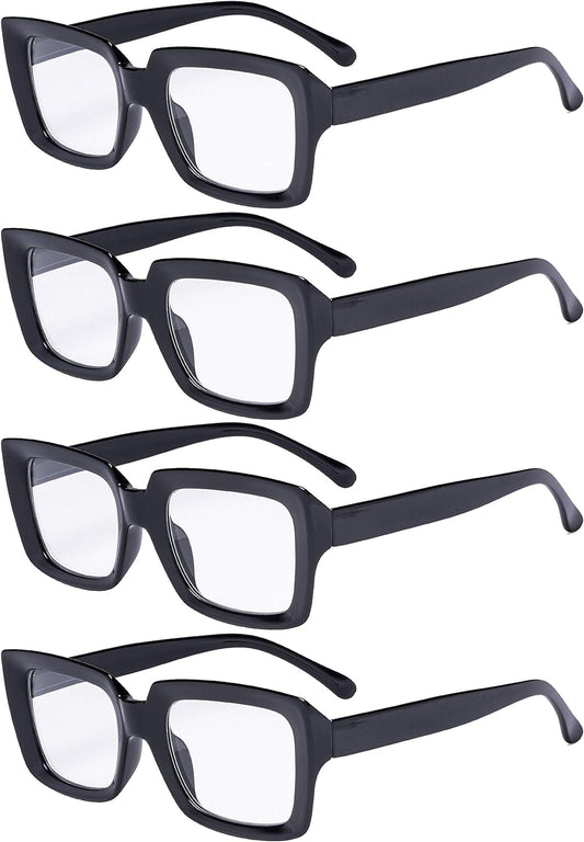 Av2021 Dd0F0B03 Lunettes Élégantes Carrées Surdimensionnées, Occhiali Da Lettura Donna
