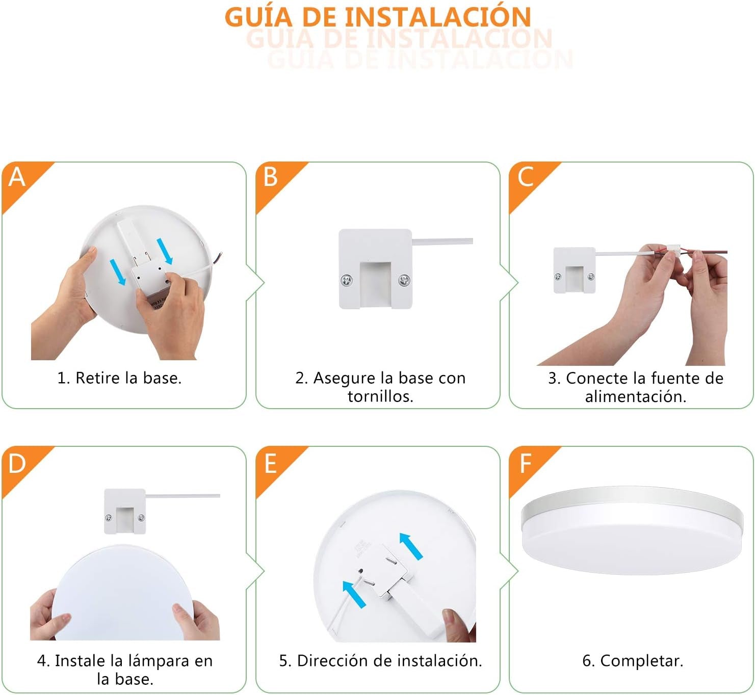 Plafoniera Led 36W Rotonda Bianco Naturale 4000K Plafoniere Led a Soffitto Bagno IP54 Impermeabile,Plafoniera Led Soffitto per Cucina Soggiorno Corridoio Ufficio Garage