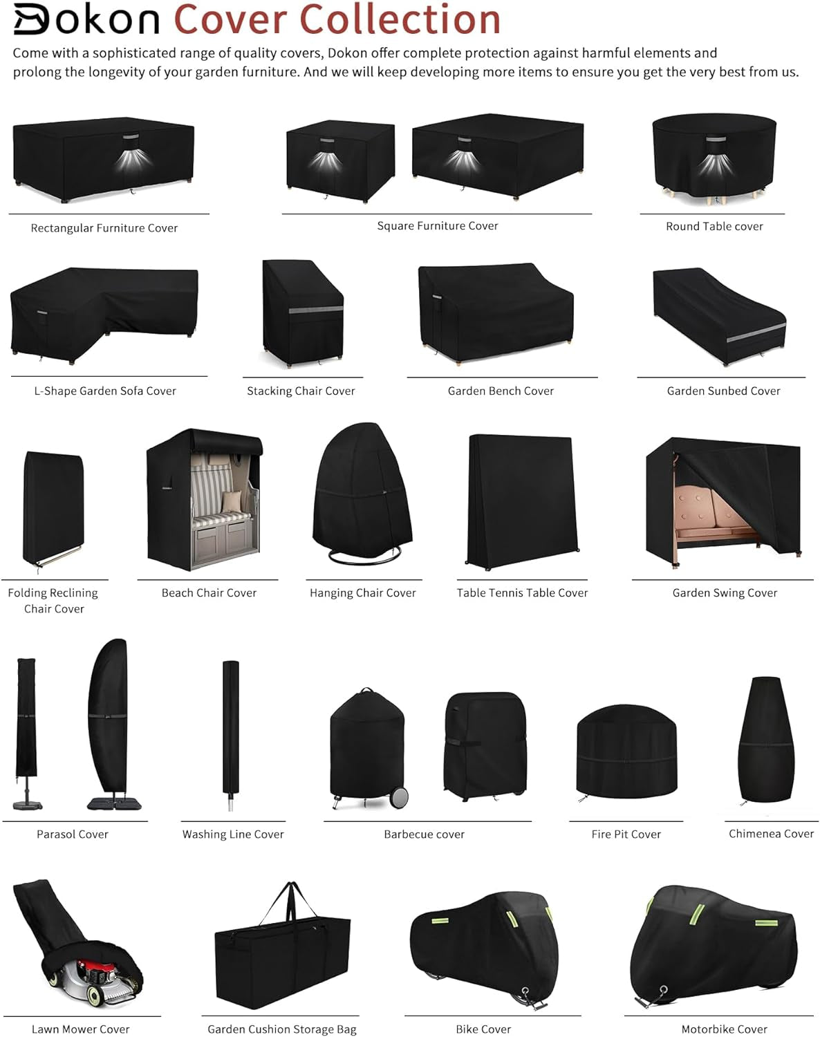 Copertura per Ombrellone a Braccio Decentrato Impermeabile, Tessuto Oxford 420D, Antivento, Anti-Uv Copertura Ombrellone Da Giardino Con Cerniera (240X57/57Cm) - Nero