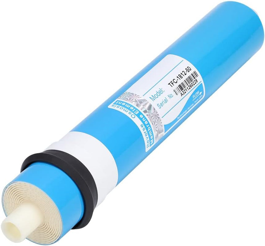 Filtro Acqua, Acuto 50 75 100 GPD Filtro a Membrana per Osmosi Inversa per Uso Domestico Filtro per Sistema Idrico a Membrana RO Blu(1812-75G)