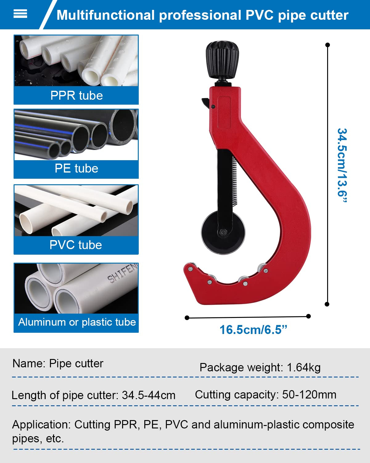 50-110Mm Nuovi Utensili Da Taglio per Tubi in PPR PE PVC Tubi