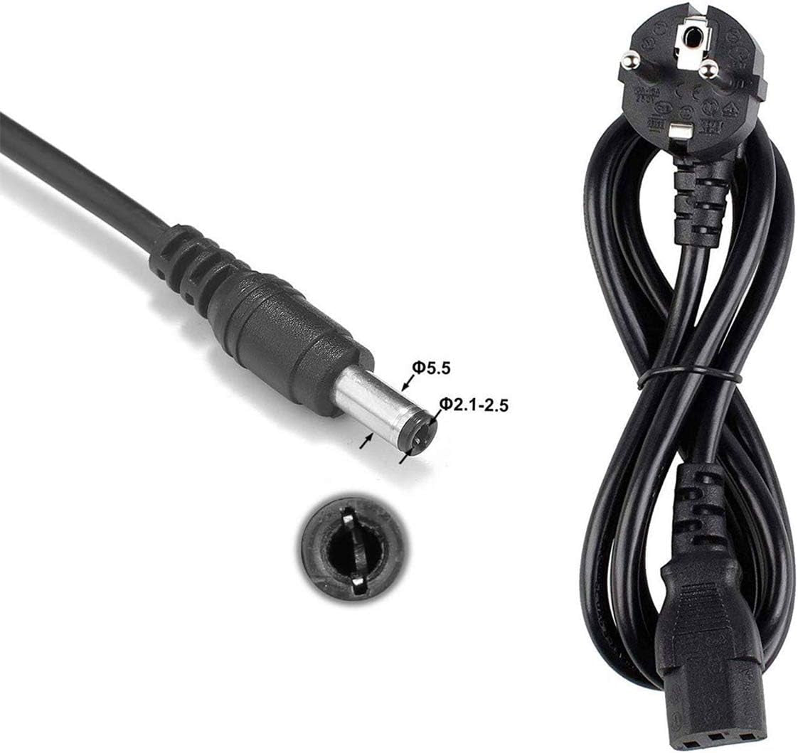 5V 8A Alimentatore 40W Adattatore Di Alimentazione 5,5Mm X 2,1Mm /2,5Mm Power Adapter per Router WLAN, Striscia LED WS2811 / WS2812B