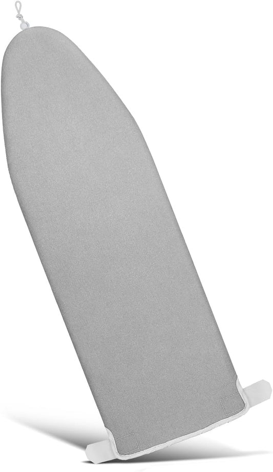 35.5X107Cm Copriasse Oltre La Porta Imbottitura Resistente Del Materiale, Cordino Elastico (Silver)