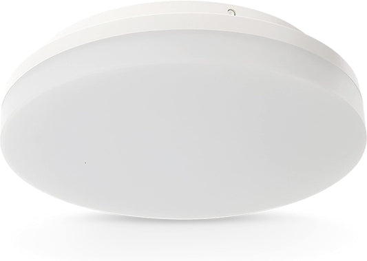 Plafoniera LED 24W Rotondo 2200Lm Ø280Mm Sostituisce Circa 120W Lampada Da Soffitto IP44 | 3000K Bianco Caldo