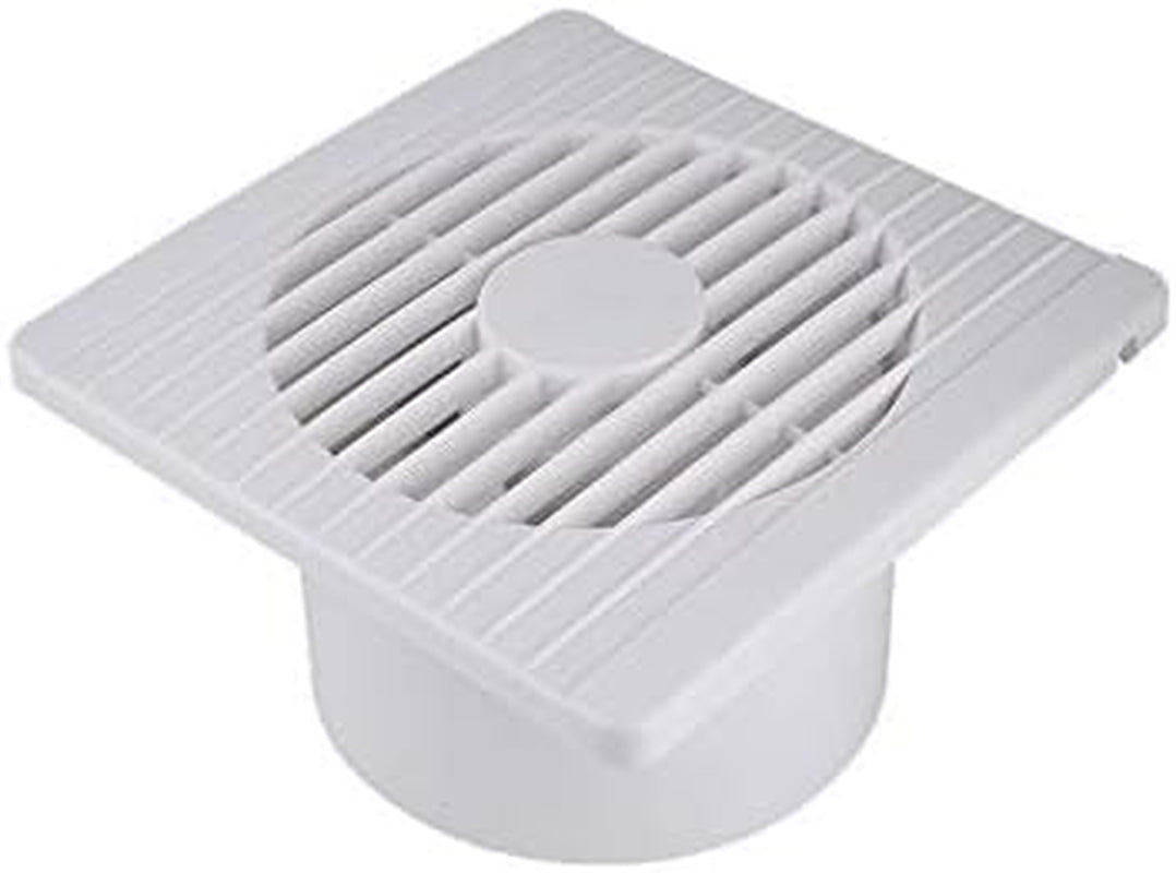 Ventilatore Aspiratore Da Bagno 15 W Aria 152 X 97 X 152 H Mm Silenzioso Con Valvola anti Zanzariera Integrata, 180 M3/H, Ideale per Bagno Cucina WC Ufficio