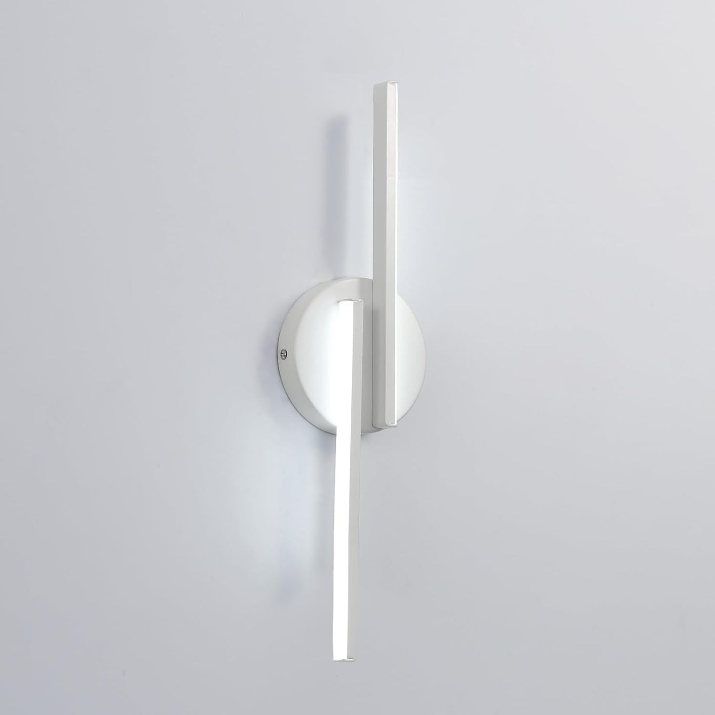Applique Da Parete Interno LED, 16W Lampada Da Parete Moderno, Luce Fredda 6500K Lampada a Muro per Camera Da Letto Soggiorno Corridoio Scale