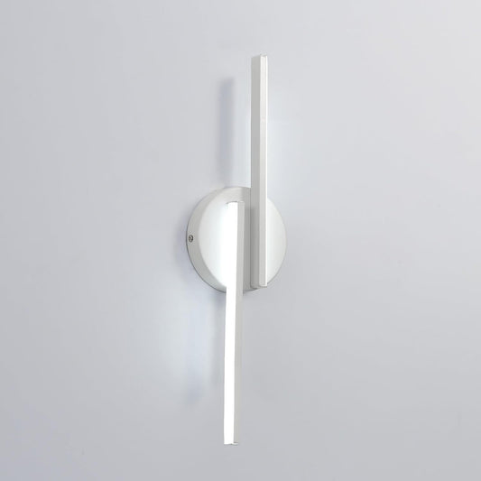 Applique Da Parete Interno LED, 16W Lampada Da Parete Moderno, Luce Fredda 6500K Lampada a Muro per Camera Da Letto Soggiorno Corridoio Scale