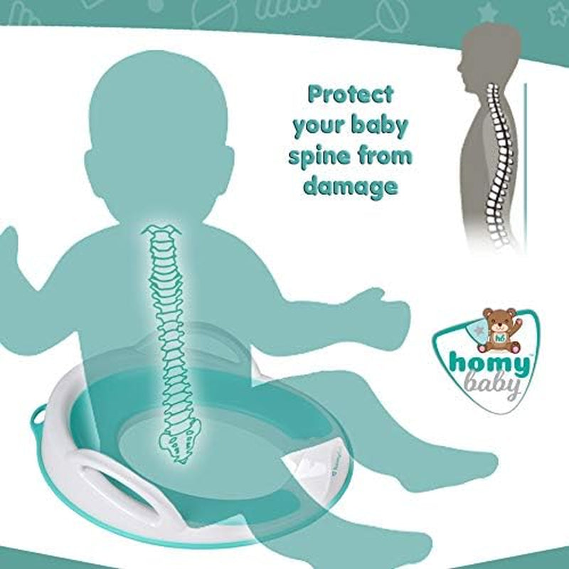 Riduttore Water Bambini | Adattatore WC Bambini Portatile | Universale | Riduttore Sedia Bambino Ergonomico | Vasino Copriwater Bambino | Sedile Toilette Bianco E Azzurro