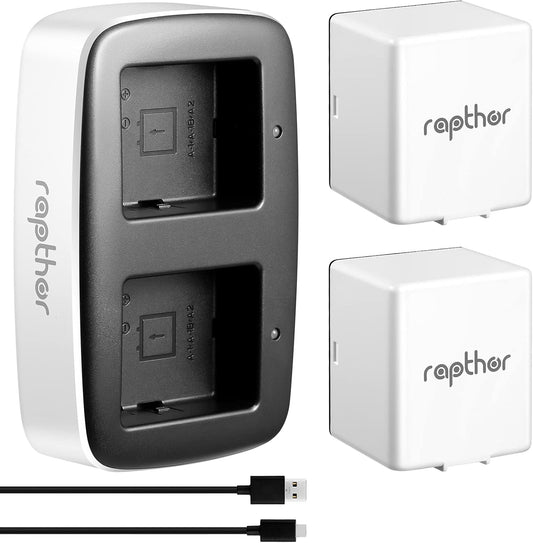 Batteria Ricaricabile Da 2560 Mah, Compatibile Con Batteria Di Ricambio Arlo Pro/Pro 2, 7,4 V, Con Stazione Di Ricarica per Arlo Pro/Pro 2 Camera- VMA4400 (2 Pack+Charger)