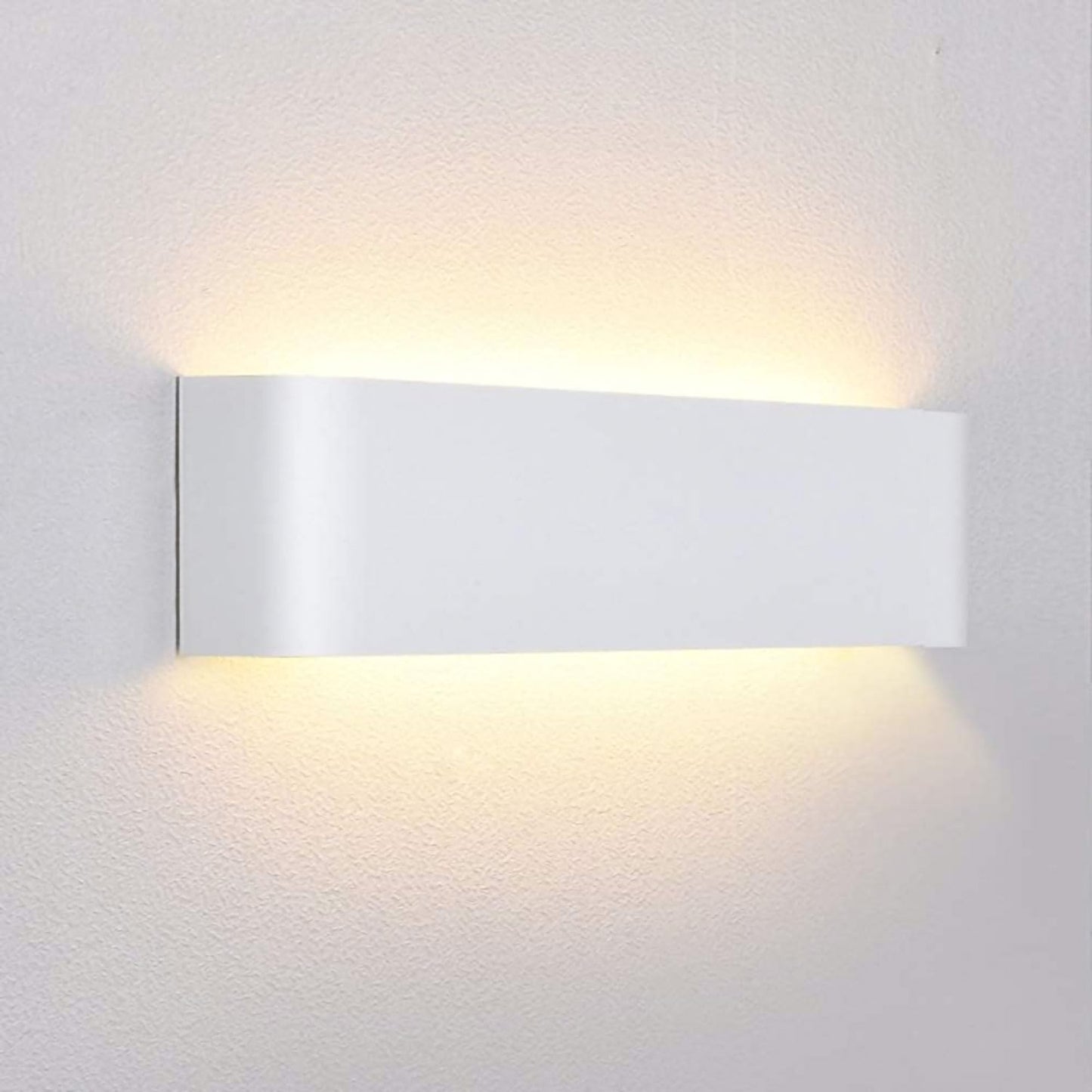 Lampada Da Parete LED Interni 16W Applique Da Parete Interno Moderno Lampada a Muro Luce per Camera Da Letto Scale Corridoio, 3000K Bianco Caldo