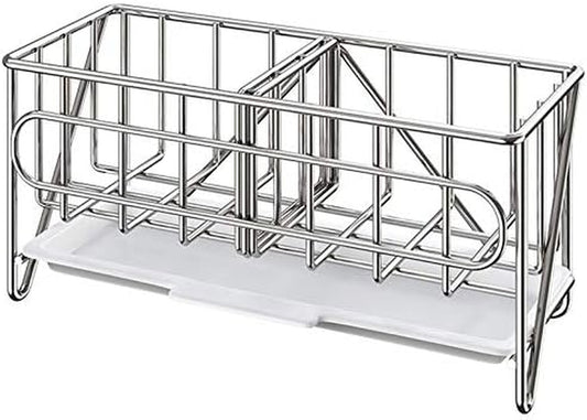 Wasch - Organizer per Piatti E Piatti, in Acciaio , per La Pulizia Della Cucina