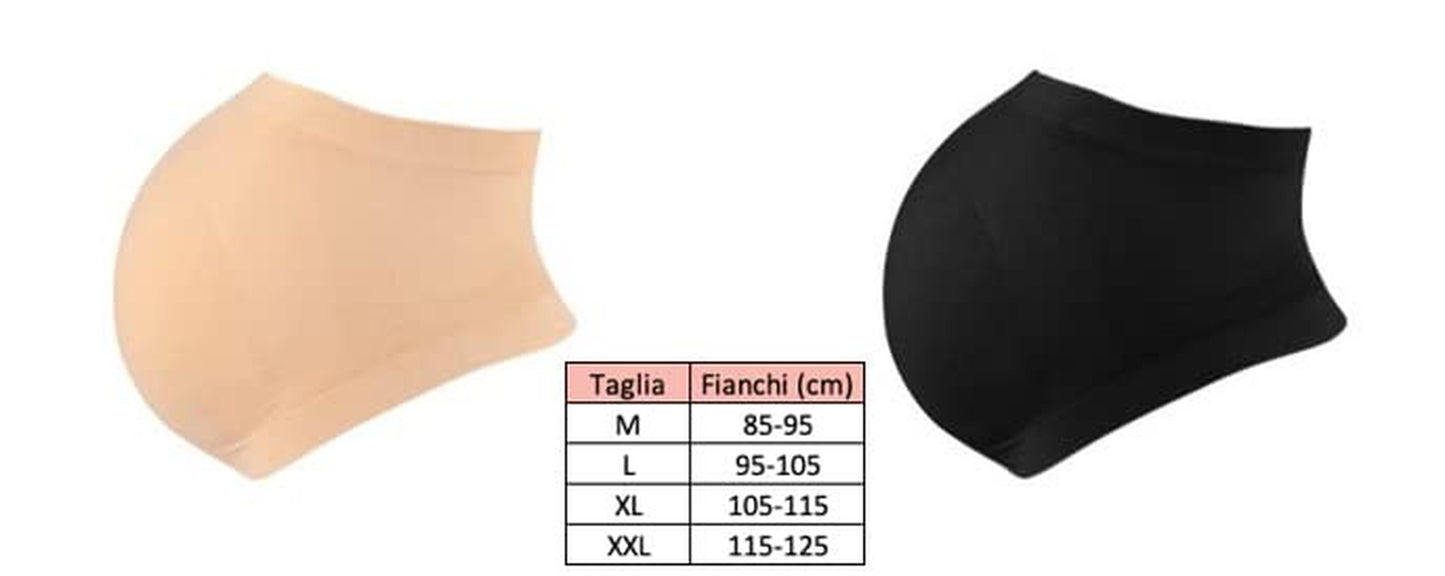 |Belly Love| Fascia Gravidanza Sostenitiva Premaman | Fascia Di Sostegno per Gravidanza, per Supporto E Copertura Della Pancia|Nero E Beige (XXL, Beige)